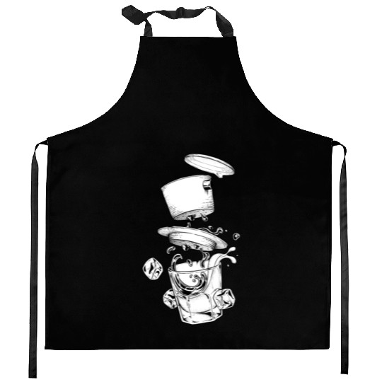 Vietnamese Coffee Art Unique Design Vietnam Gift c Kitchen Aprons