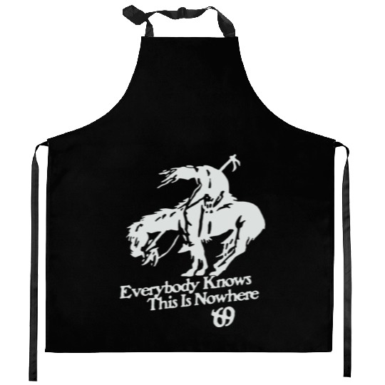 Neil Young And Crazy Horse Rock End Of The Trail H Kitchen Aprons