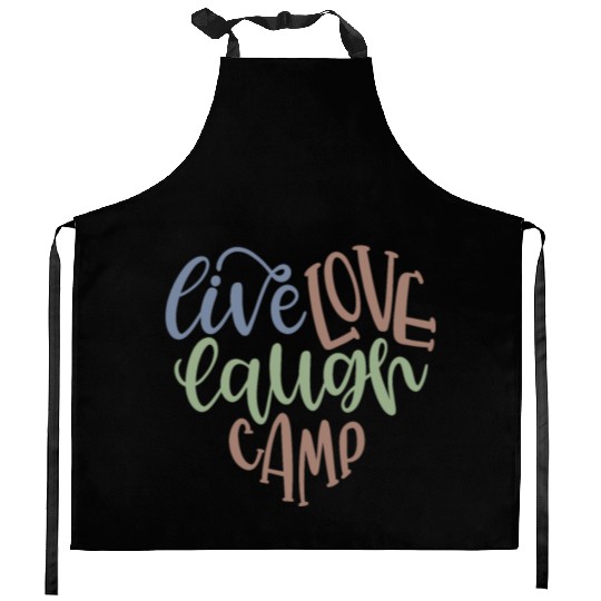 Live Love Laugh Camp RV Kitchen Aprons