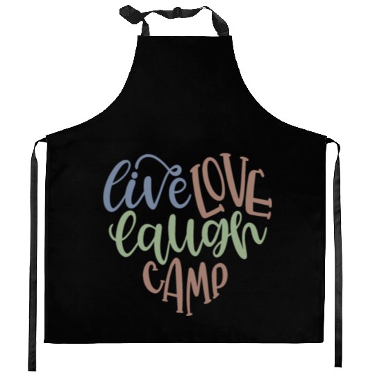 Live Love Laugh Camp RV Kitchen Aprons