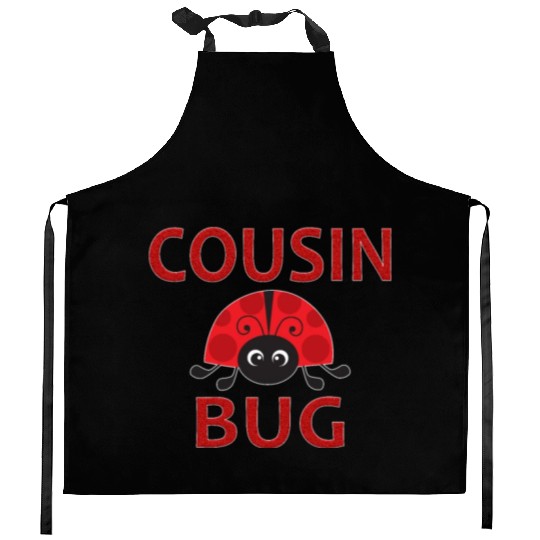 Cousin Bug Funny Ladybug Cousin Kitchen Aprons