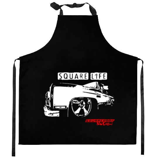 Square Body Nation Life Squarebody Kitchen Aprons