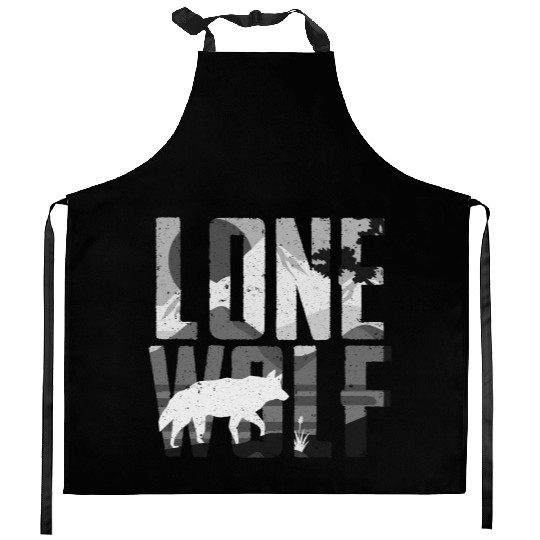 Lone Wolf Gift Kitchen Aprons