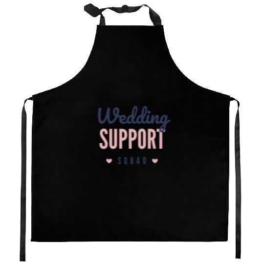 Wedding support squad Kitchen Aprons
