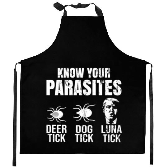Know Your Lunatic- Funny Anti Trump Kitchen Aprons