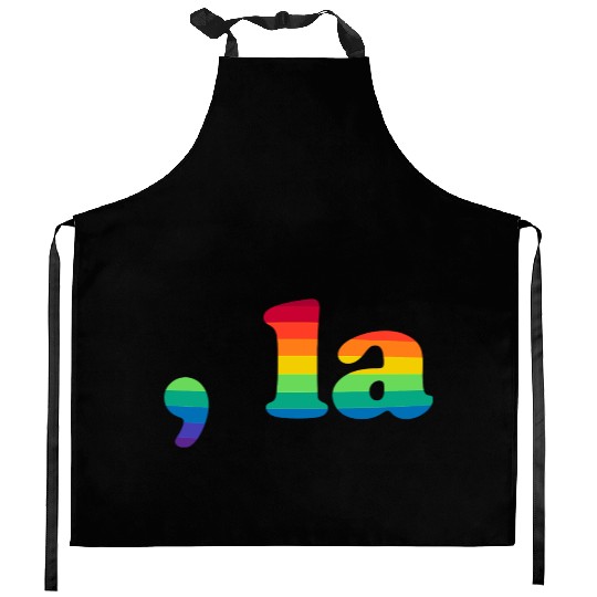 Comma La Kamala Harris 2020 Rainbow Kitchen Aprons