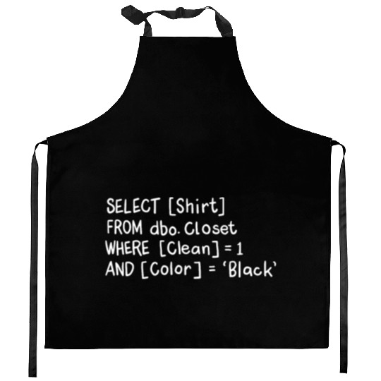 Funny Programmer Software Developer Kitchen Aprons