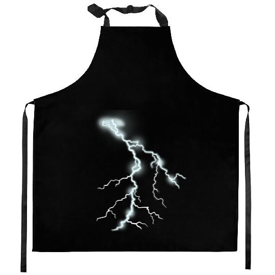 Lightning Thunder Bolt Storm Strikes Cool Gifts Kitchen Aprons