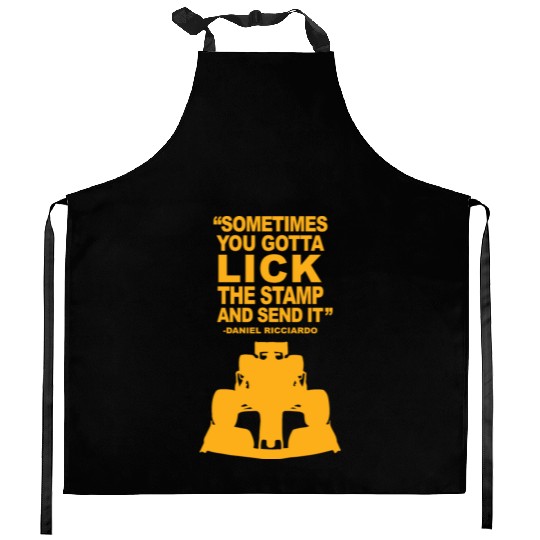 Daniel Ricciardo legendary quote Kitchen Aprons