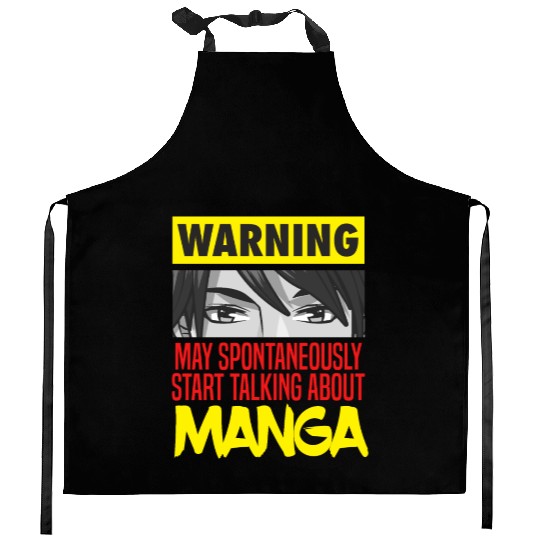 Manga Fanboy Anime Cosplay Japanese All-Nighter An Kitchen Aprons