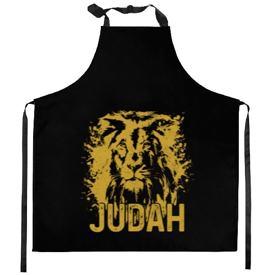 Lion Of Judah Hebrew Israelite Ethiopian Pride Kitchen Aprons