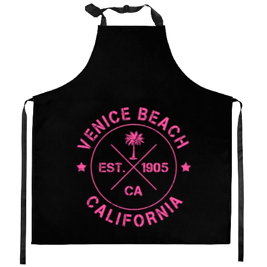 Venice Beach California Los Angeles USA Hollywood Kitchen Aprons