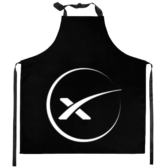 space x spacex elon musk Kitchen Aprons