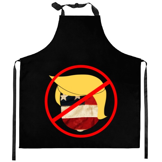 anti trump - dump trump 2020 Kitchen Aprons
