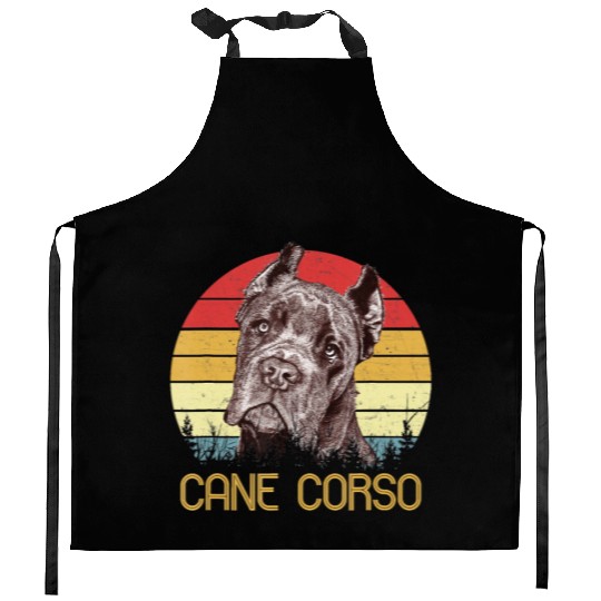 cane corso - cane corso gift Kitchen Aprons