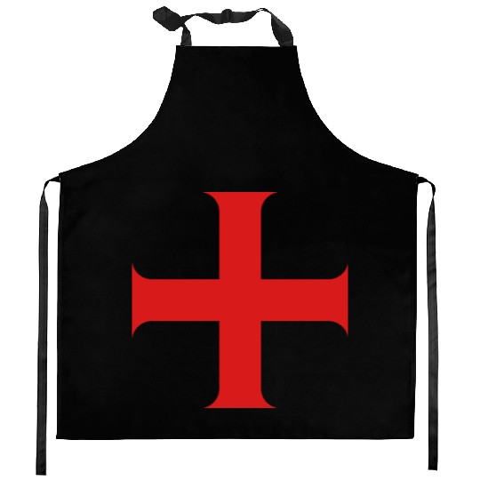 Knights Templar Cross Kitchen Aprons