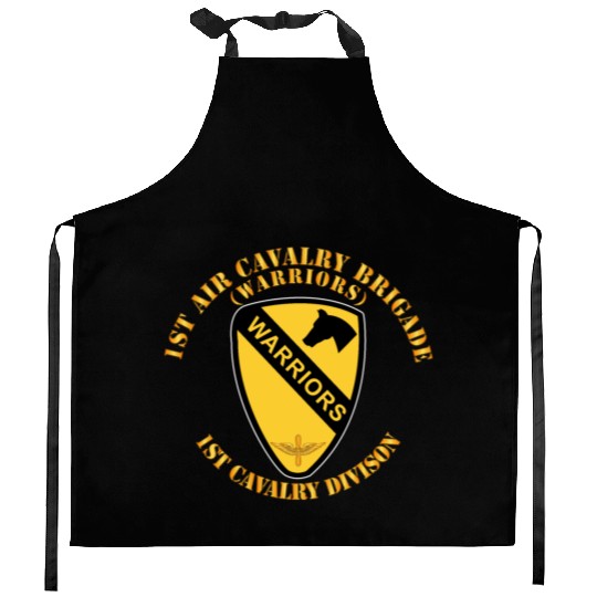 Army 1st Air Cavalry Bde Warriors 1st Cav Division Kitchen Aprons