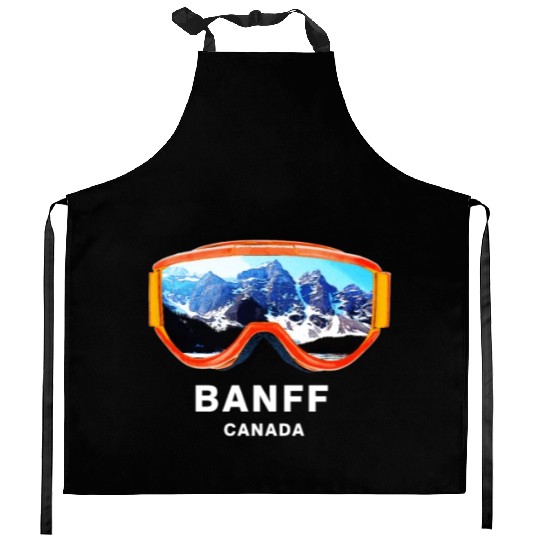 Banff National Park - Banff Canada Kitchen Aprons