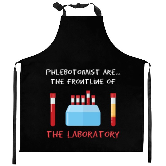 Phlebotomist Laboratory Blood Phlebotomy Syringe Kitchen Aprons