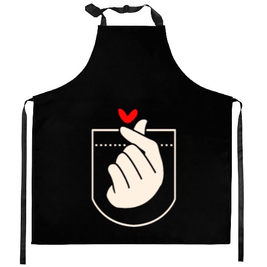 Kdrama Pocket Heart Finger Korean Drama Kpop Korea Kitchen Aprons