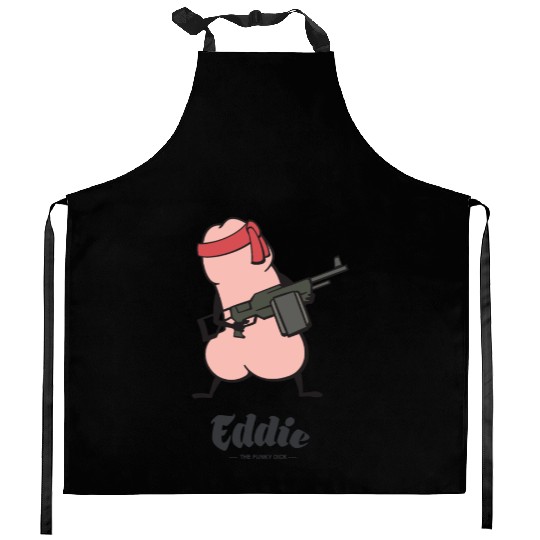 Eddie Funky Rambo Dick Kitchen Aprons