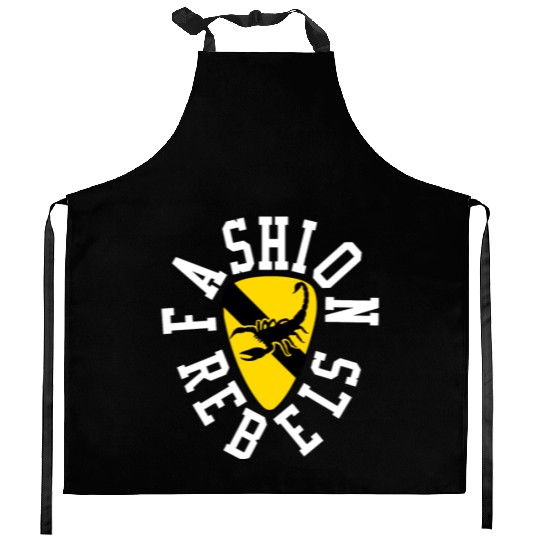 Fashion Rebels Records Kitchen Aprons