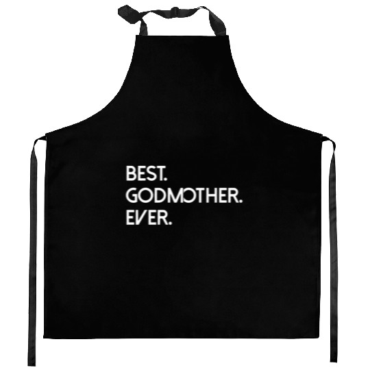 God Mother Ever Lover Happy Kitchen Aprons