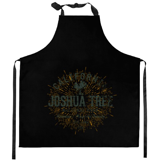 Vintage Joshua Tree National Park Gift Kitchen Aprons