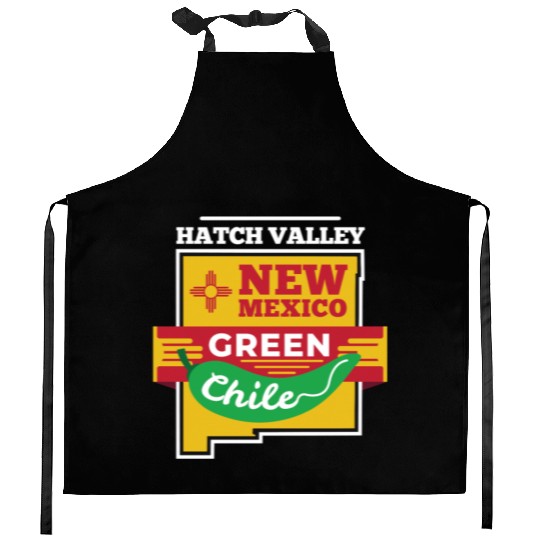 Hatch Chile Kitchen Aprons Green Chili Pepper