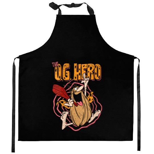Captain Caveman Og Hero Gift Kitchen Aprons