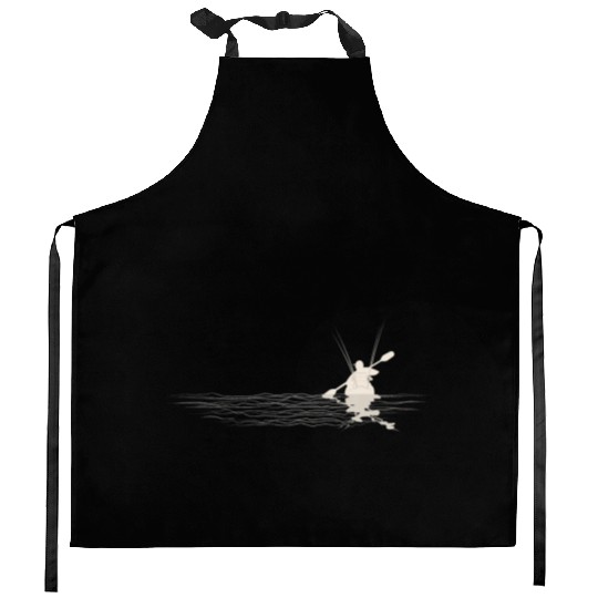 Kayak Fishing Kitchen Aprons Kayak Angler Bass Fishing