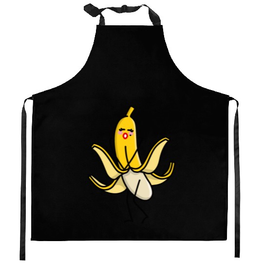 Marilyn, Monroe sexy banana blowing skirt up pun Kitchen Aprons