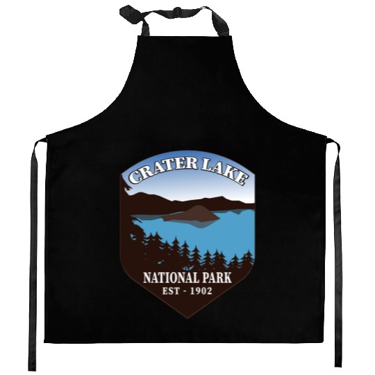 Crater Lake National Park Kitchen Aprons