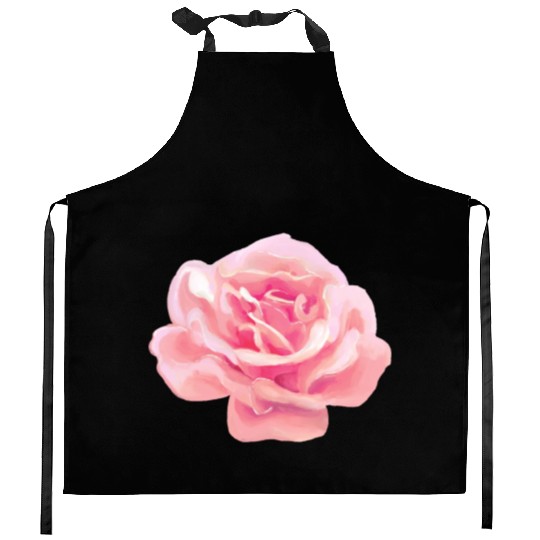Pink Rose Kitchen Aprons