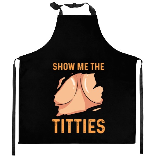 Titties Costume Festival Party Adult Humor LGBT Kitchen Aprons