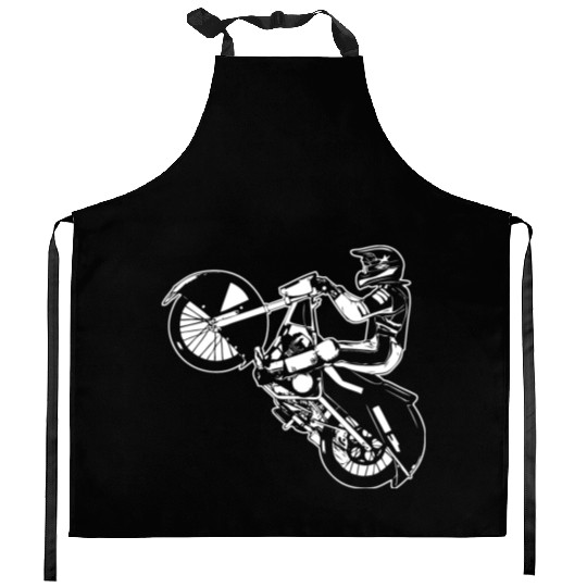 Ice Speedway - Speedway on Ice Kitchen Aprons