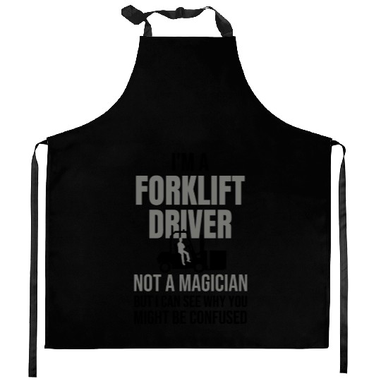 Forklift Driver Gift | Forklift Operator Warehouse Kitchen Aprons