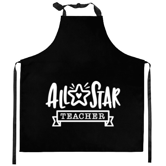 Teacher, teacher appreciation Kitchen Aprons