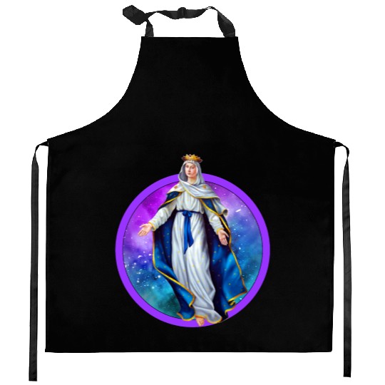 Mary Our Lady of Perpetual Help Mother of God Kitchen Aprons