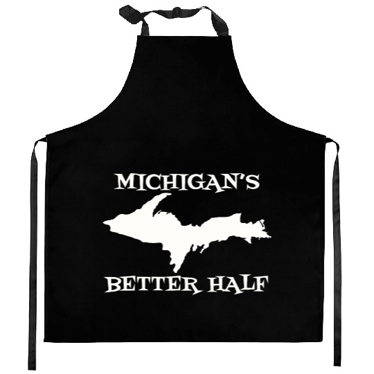 Michigan Better Half Upper Peninsula Yoopers 906 U Kitchen Aprons
