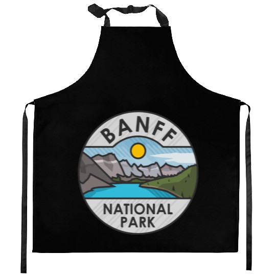 Banff National Park Kitchen Aprons
