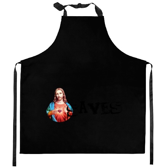 JESUS SAVES | Jesus Christ | Jesus Christus Kitchen Aprons