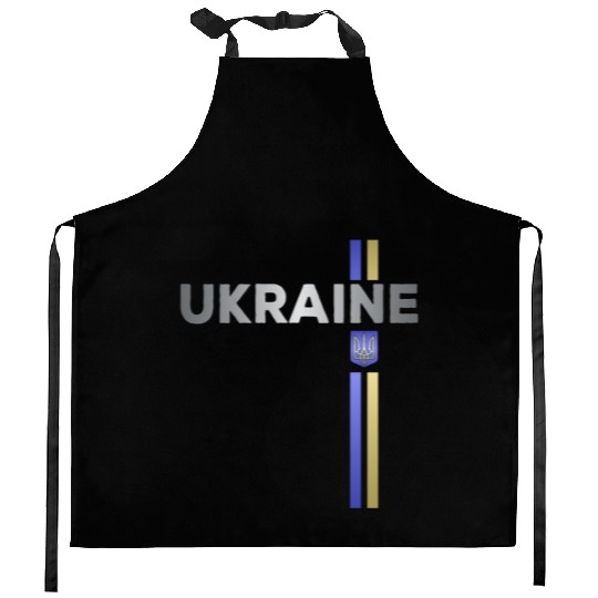 Ukraine Made in Ukrainian slavs Soviet Union Kitchen Aprons