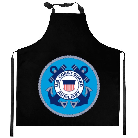 Us Coast Guard Auxiliary Homeland Security Patch Kitchen Aprons