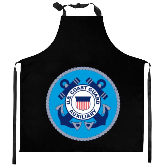 Us Coast Guard Auxiliary Homeland Security Patch Kitchen Aprons