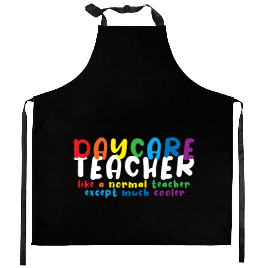 Daycare Teacher Daycare Provider Childcare Kitchen Aprons
