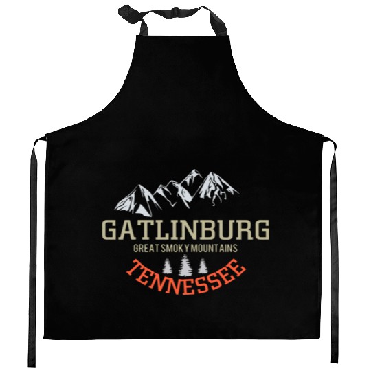 Gatlinburg Tennessee Great Smoky Mountains Kitchen Aprons