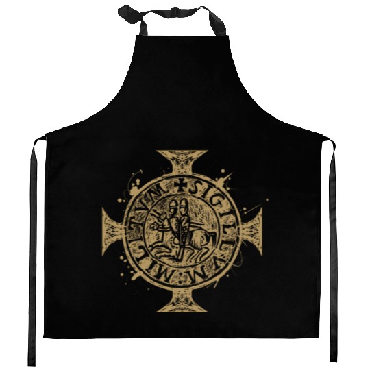 Vintage Knight Templar Knights Templar Kitchen Aprons