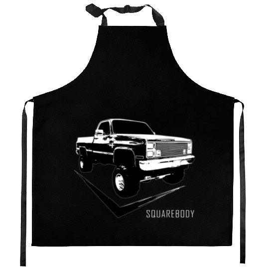 Squarebody Classic Square Body Truck Kitchen Aprons
