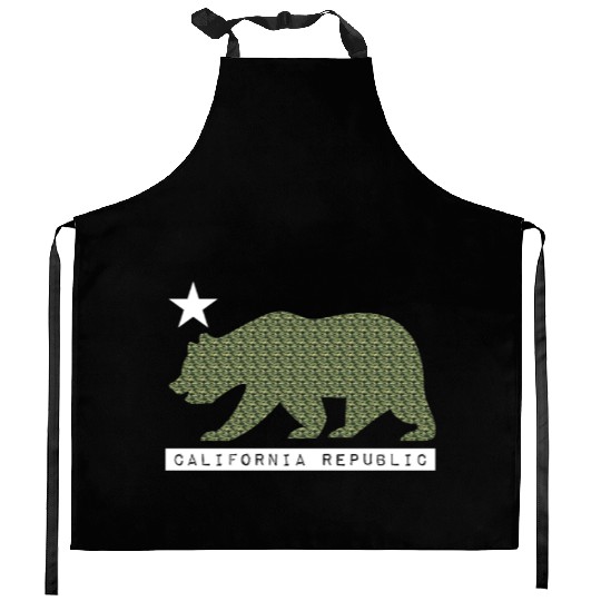 California Bear Kitchen Aprons